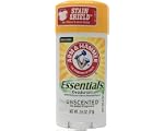 Arm & Hammer Essentials Natural Deodorant, Unscented 2.5 Oz (71 G)