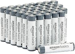 Amazon Basics 40-Pack AAA Alkaline Industrial Batteries, 1.5 Volt, 5-Year Shelf Life