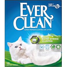 Ever Clean Clumping Cat Litter Extra Strong Clumping Cat Litter, Scented for Long-lasting freshness, 10L