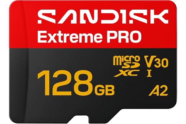 SANDISK Extreme PRO microSD + Adapter 128GB