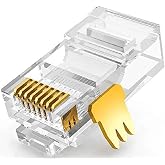 FEDUS 20 Pcs Cat6 RJ45 Ends, Cat6 Connector, 8P8C Cat5,...