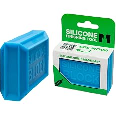 Metex Silicone Block Sealant Caulk Shaping & Finishing Tool - 6mm/8mm Bead